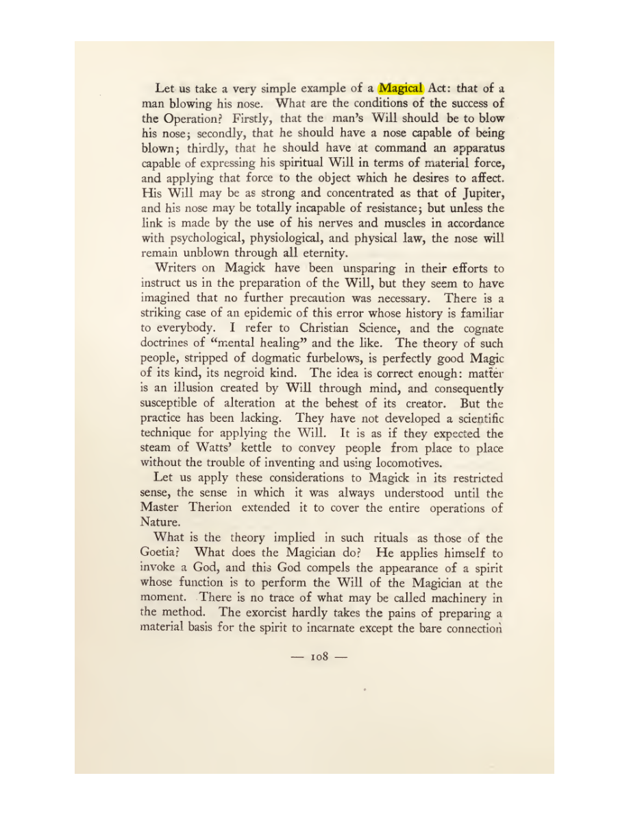 Original scan of Magick in Theory and Practice (Section 1), PDF page 144