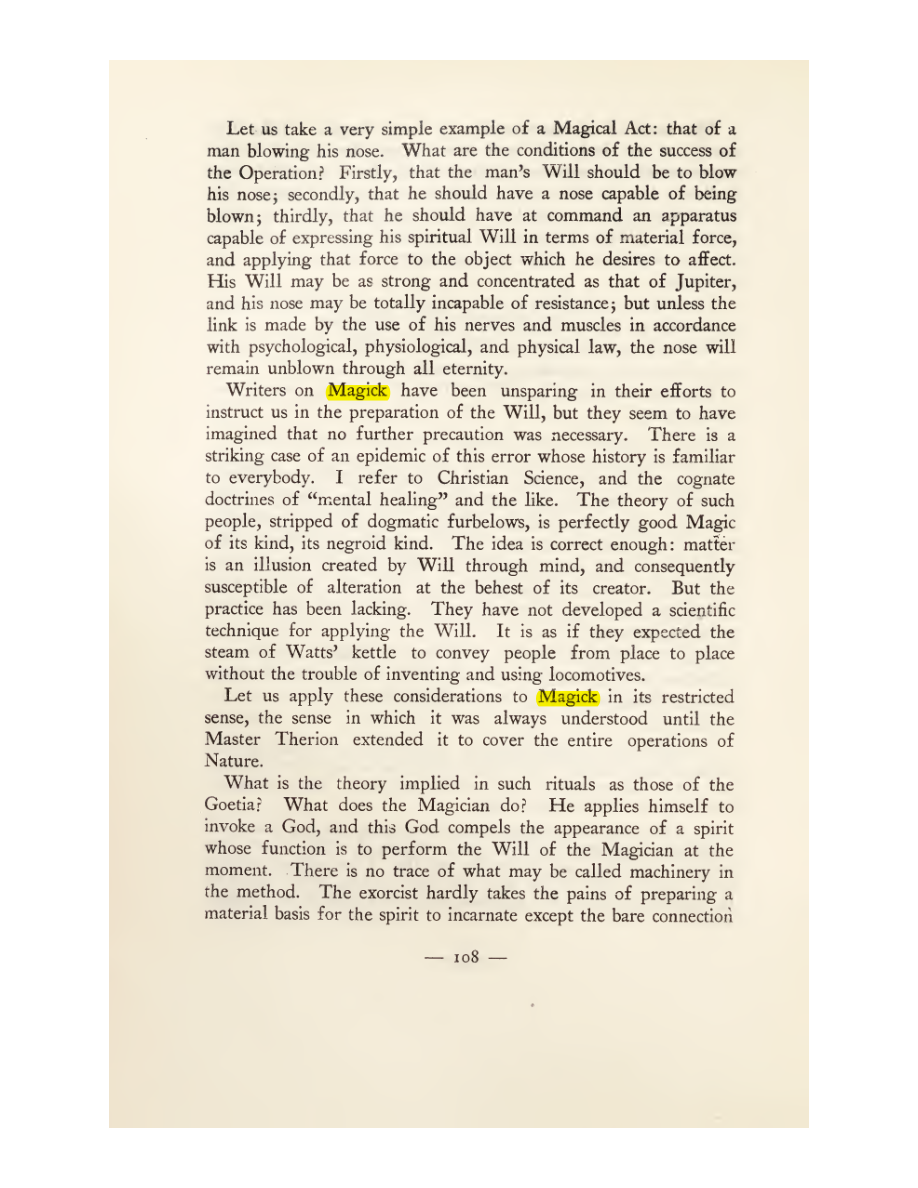 Original scan of Magick in Theory and Practice (Section 1), PDF page 144