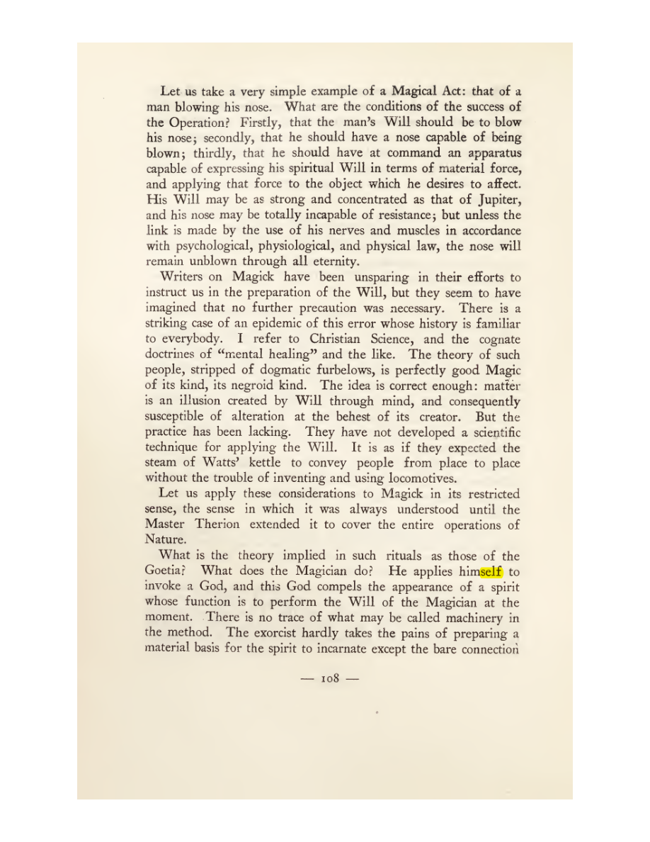 Original scan of Magick in Theory and Practice (Section 1), PDF page 144