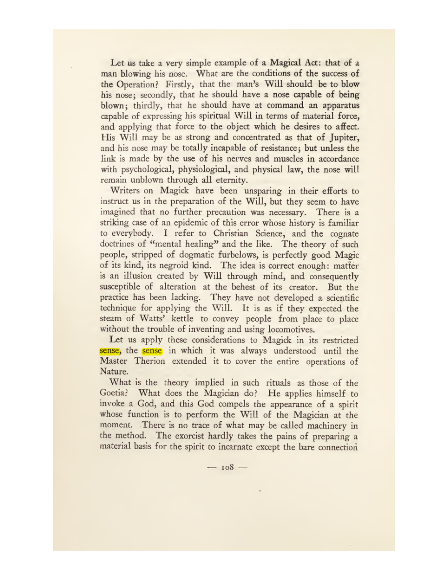Original scan of Magick in Theory and Practice (Section 1), PDF page 144