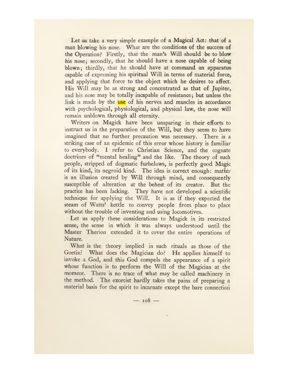 Original scan of Magick in Theory and Practice (Section 1), PDF page 144