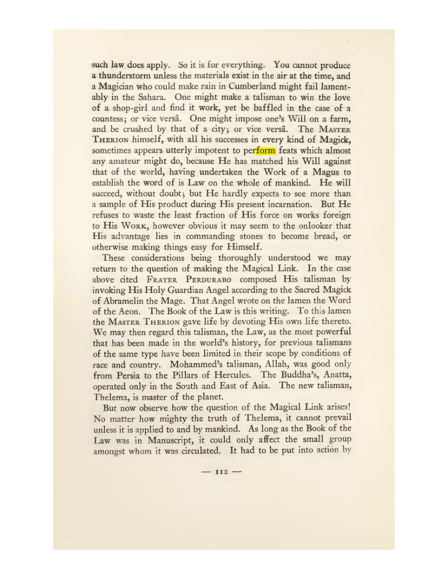 Original scan of Magick in Theory and Practice (Section 1), PDF page 148