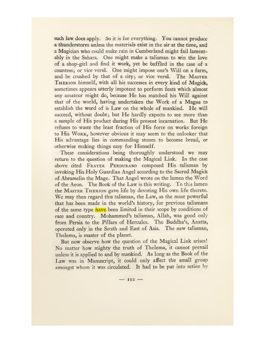 Original scan of Magick in Theory and Practice (Section 1), PDF page 148