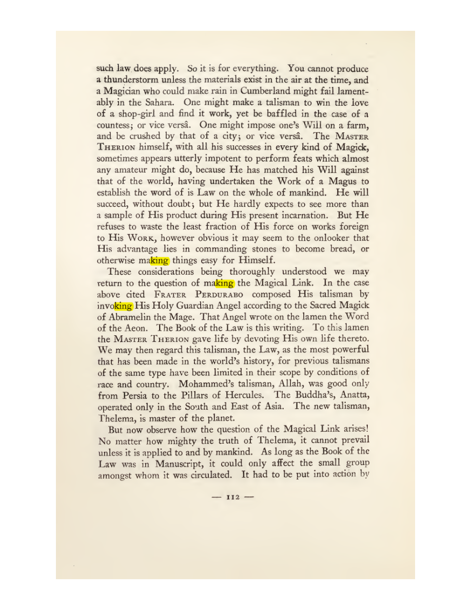 Original scan of Magick in Theory and Practice (Section 1), PDF page 148
