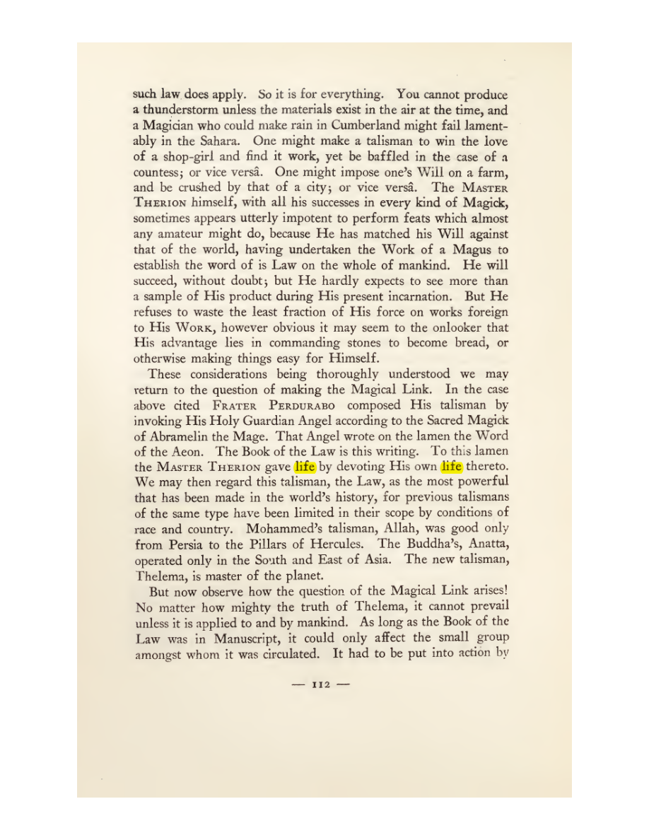 Original scan of Magick in Theory and Practice (Section 1), PDF page 148