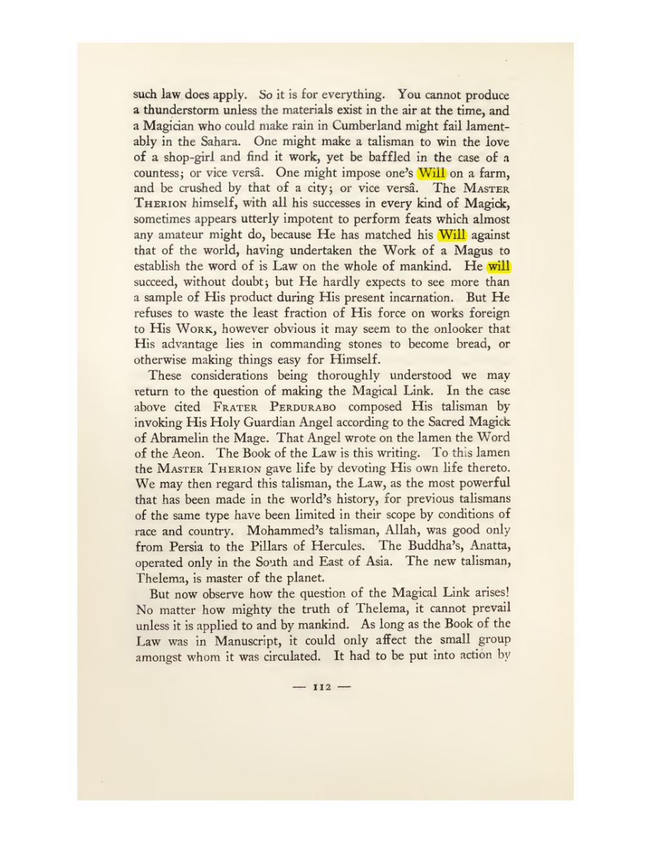 Original scan of Magick in Theory and Practice (Section 1), PDF page 148