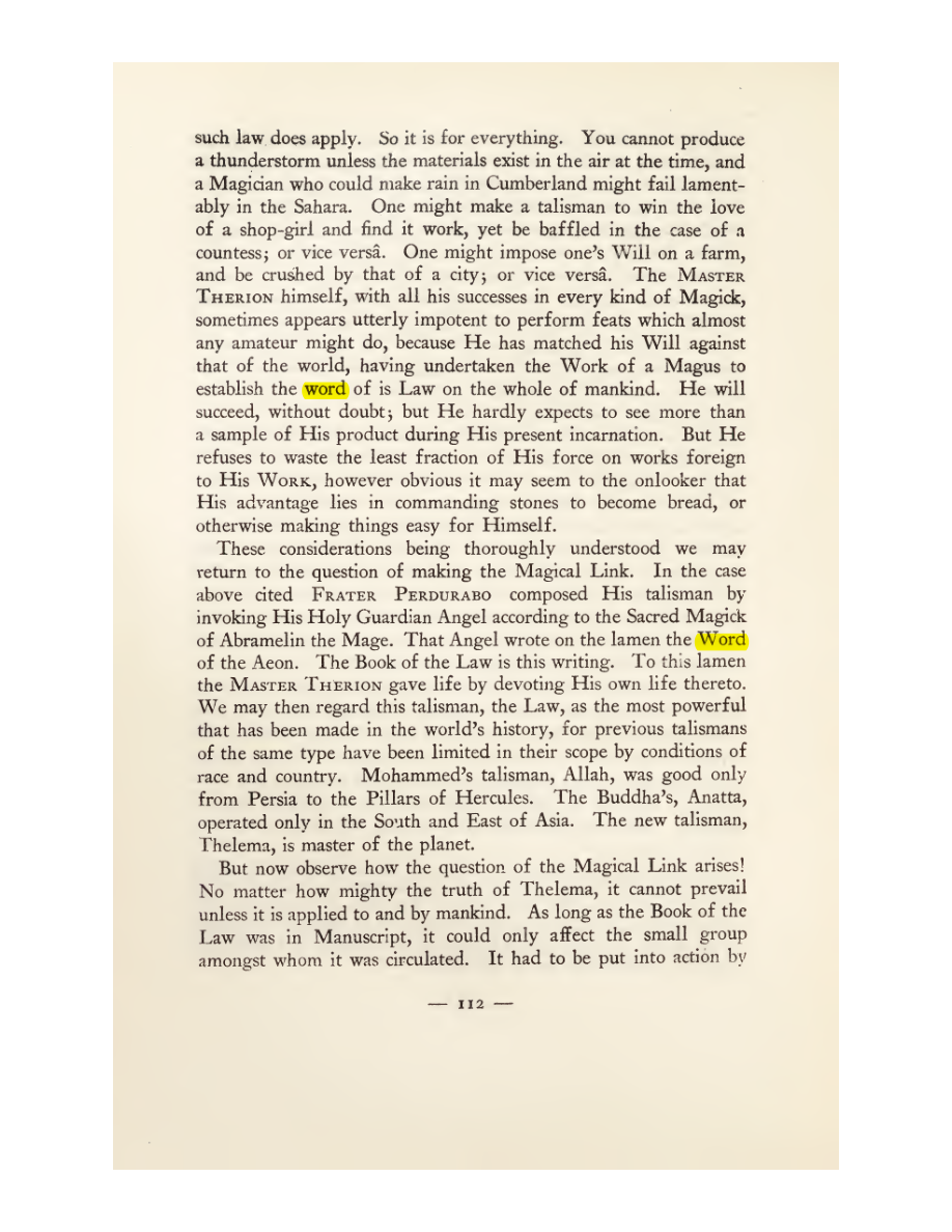 Original scan of Magick in Theory and Practice (Section 1), PDF page 148