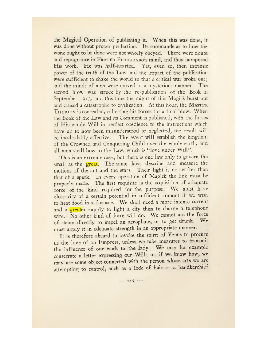 Original scan of Magick in Theory and Practice (Section 1), PDF page 149