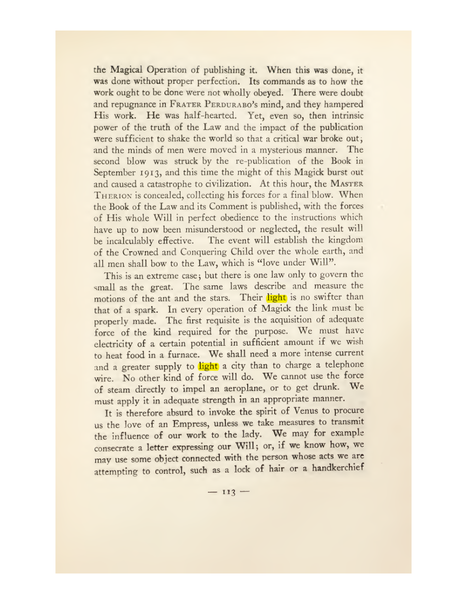Original scan of Magick in Theory and Practice (Section 1), PDF page 149