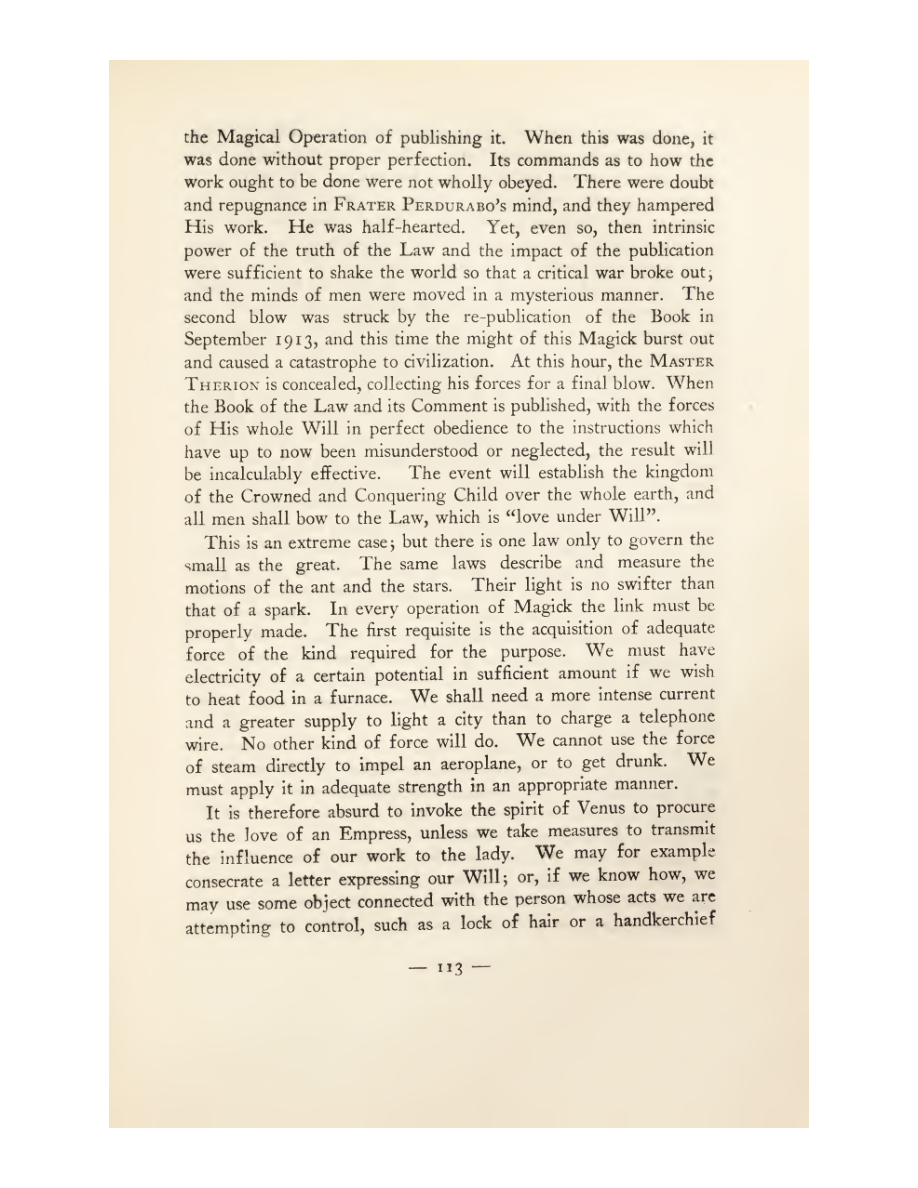 Original scan of Magick in Theory and Practice (Section 1), PDF page 149