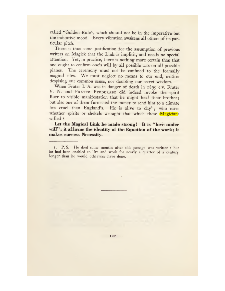 Original scan of Magick in Theory and Practice (Section 1), PDF page 158