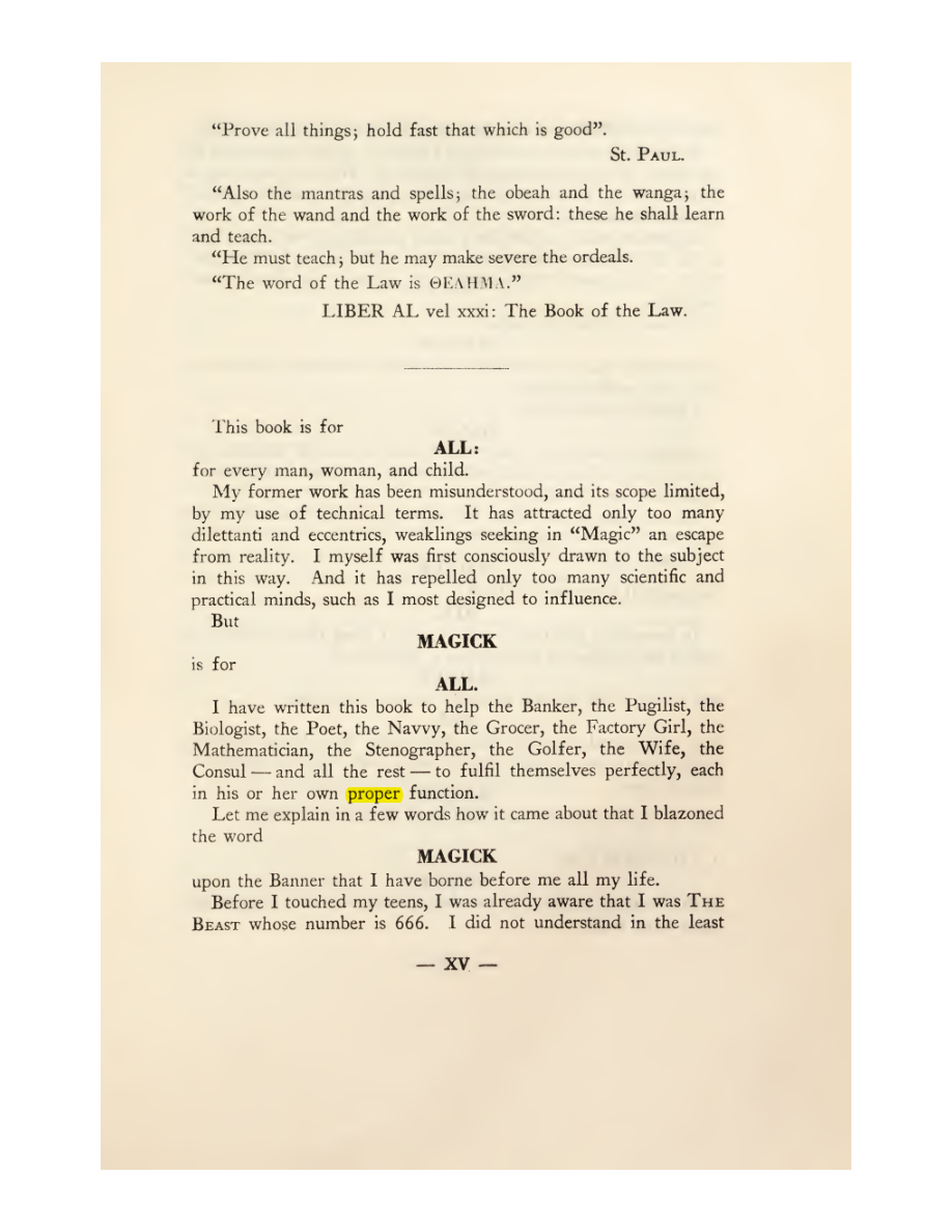 Original scan of Magick in Theory and Practice (Section 1), PDF page 17