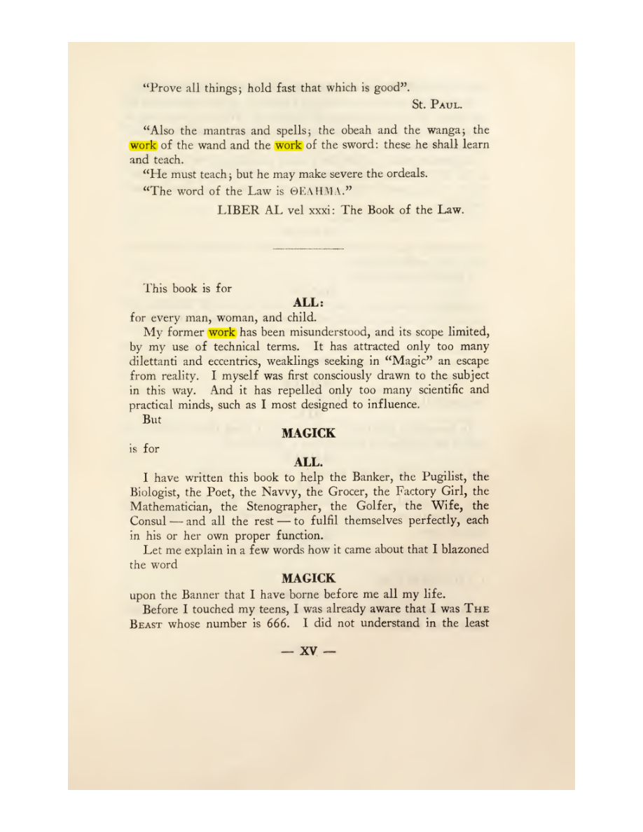 Original scan of Magick in Theory and Practice (Section 1), PDF page 17