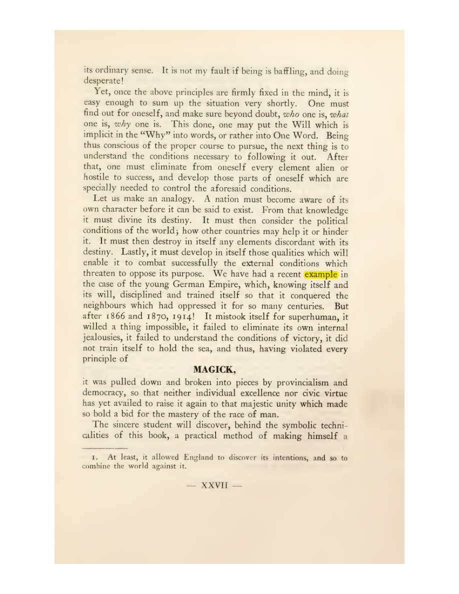 Original scan of Magick in Theory and Practice (Section 1), PDF page 29