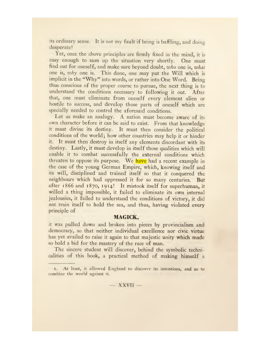 Original scan of Magick in Theory and Practice (Section 1), PDF page 29