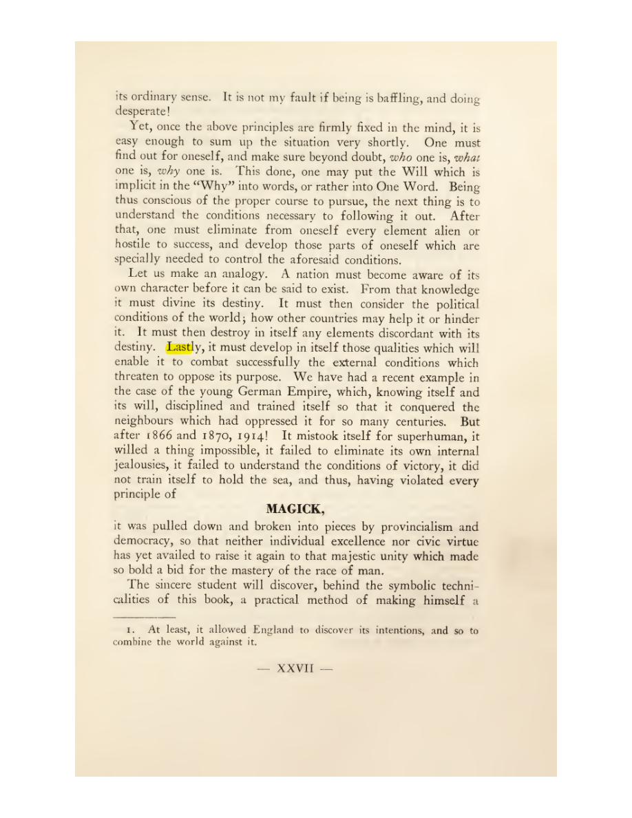 Original scan of Magick in Theory and Practice (Section 1), PDF page 29