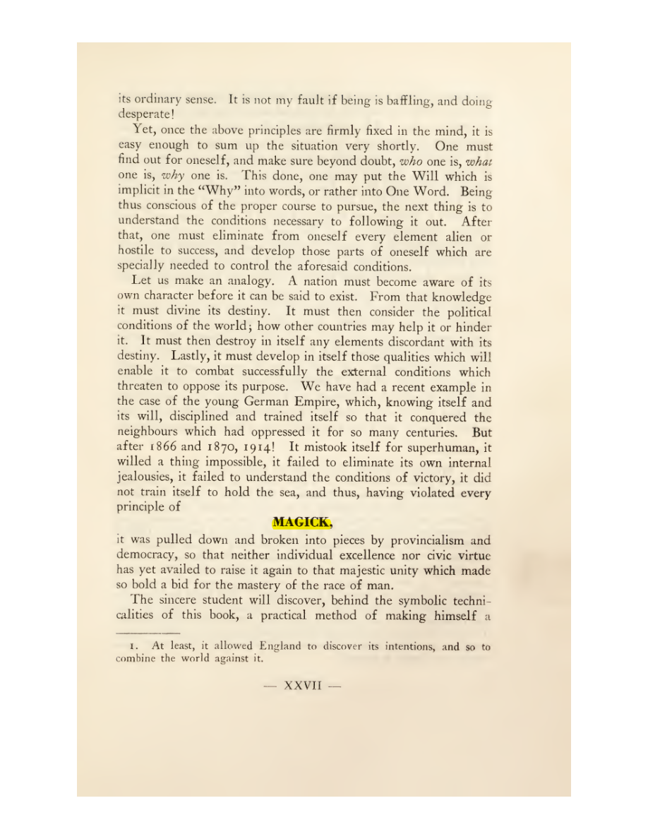 Original scan of Magick in Theory and Practice (Section 1), PDF page 29