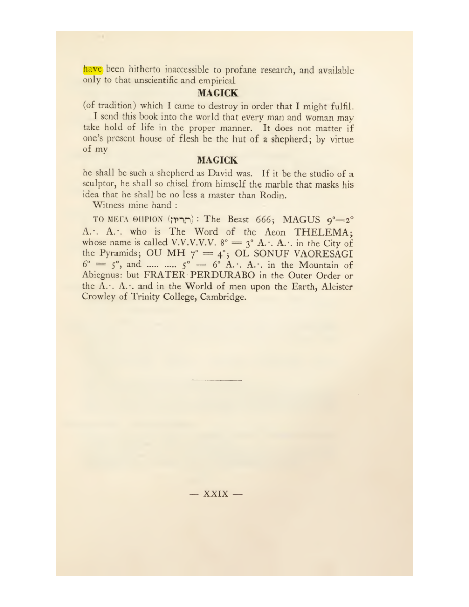Original scan of Magick in Theory and Practice (Section 1), PDF page 31