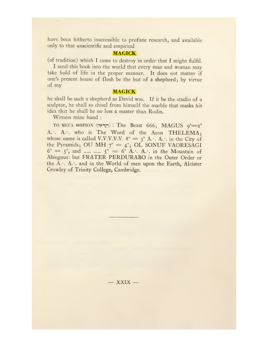 Original scan of Magick in Theory and Practice (Section 1), PDF page 31