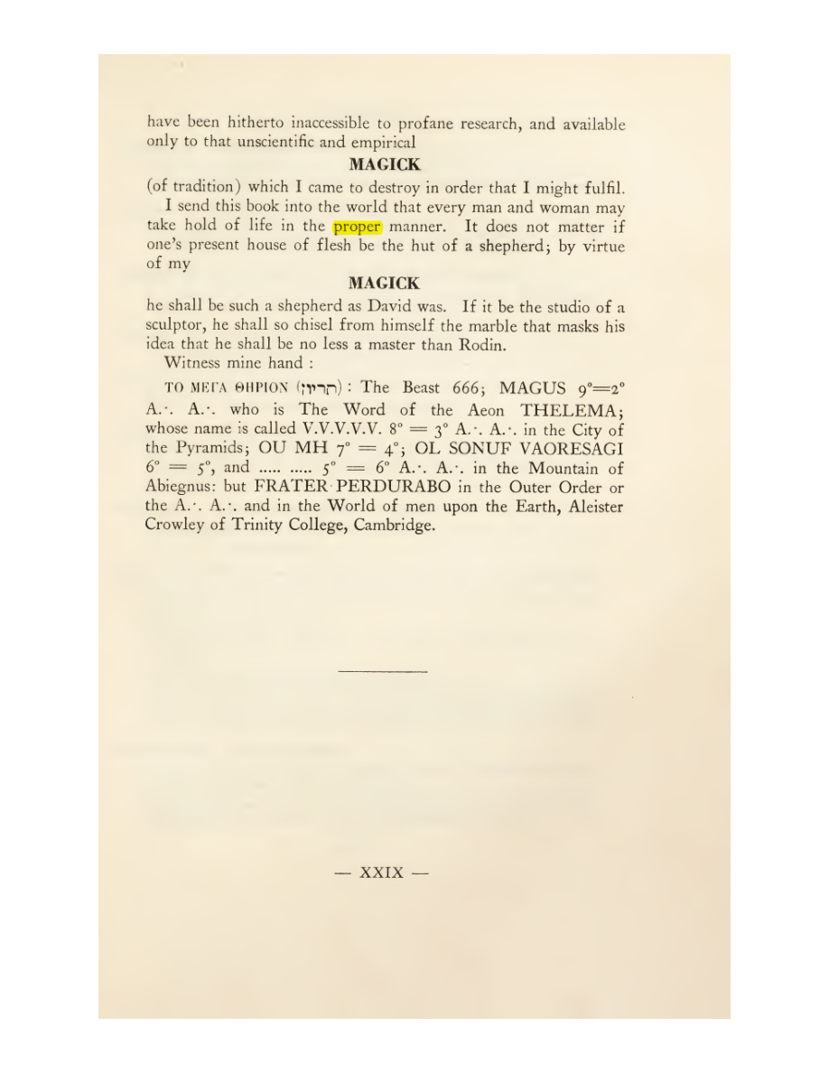 Original scan of Magick in Theory and Practice (Section 1), PDF page 31