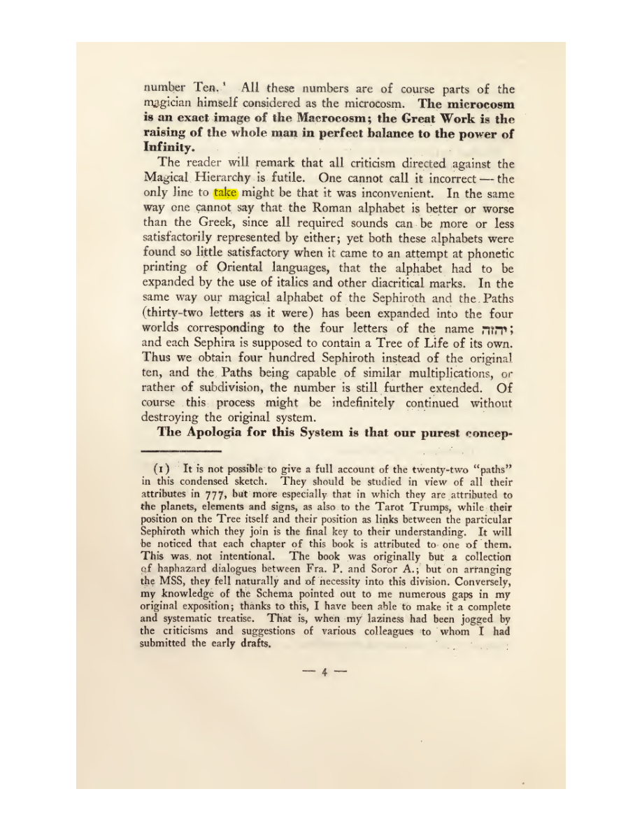 Original scan of Magick in Theory and Practice (Section 1), PDF page 40