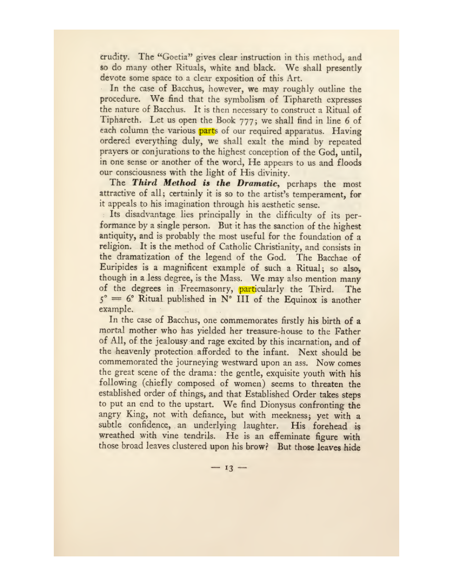 Original scan of Magick in Theory and Practice (Section 1), PDF page 49