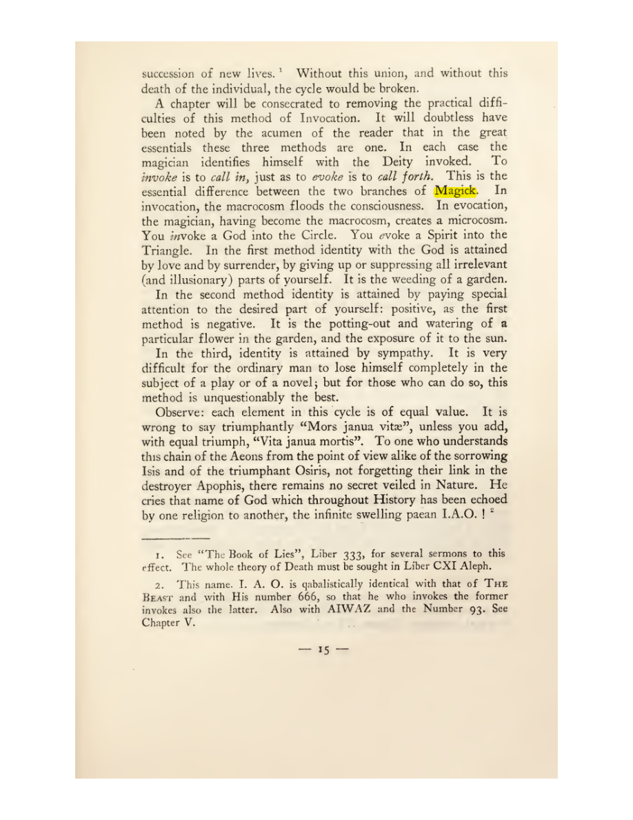 Original scan of Magick in Theory and Practice (Section 1), PDF page 51