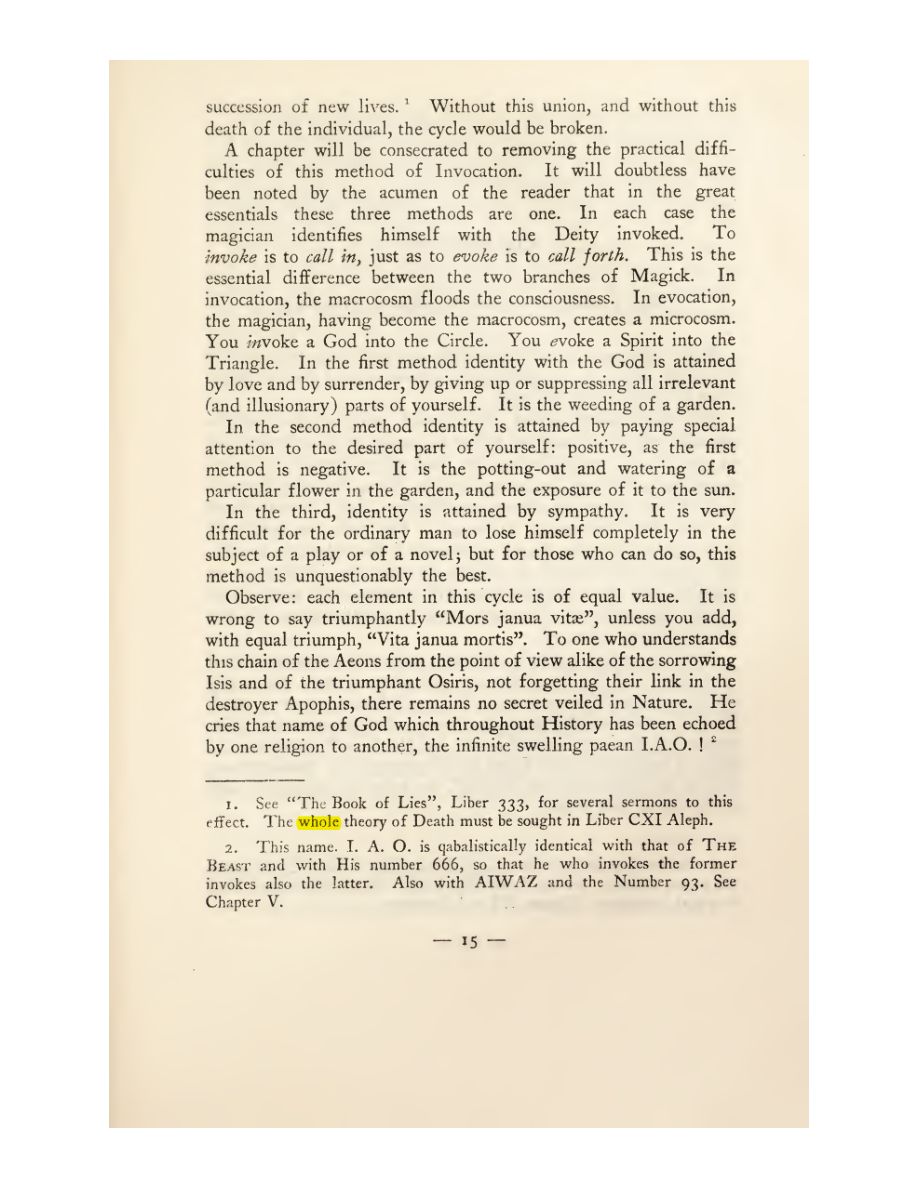 Original scan of Magick in Theory and Practice (Section 1), PDF page 51