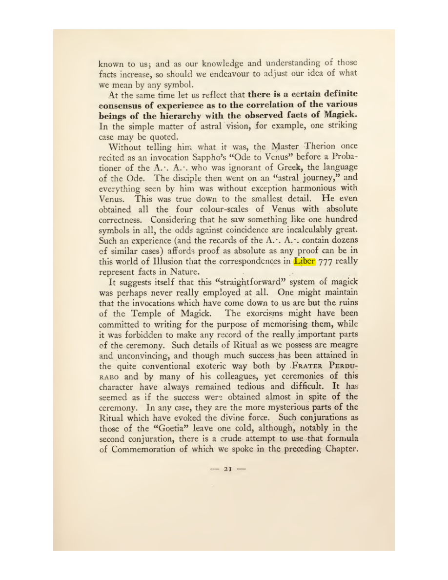 Original scan of Magick in Theory and Practice (Section 1), PDF page 57