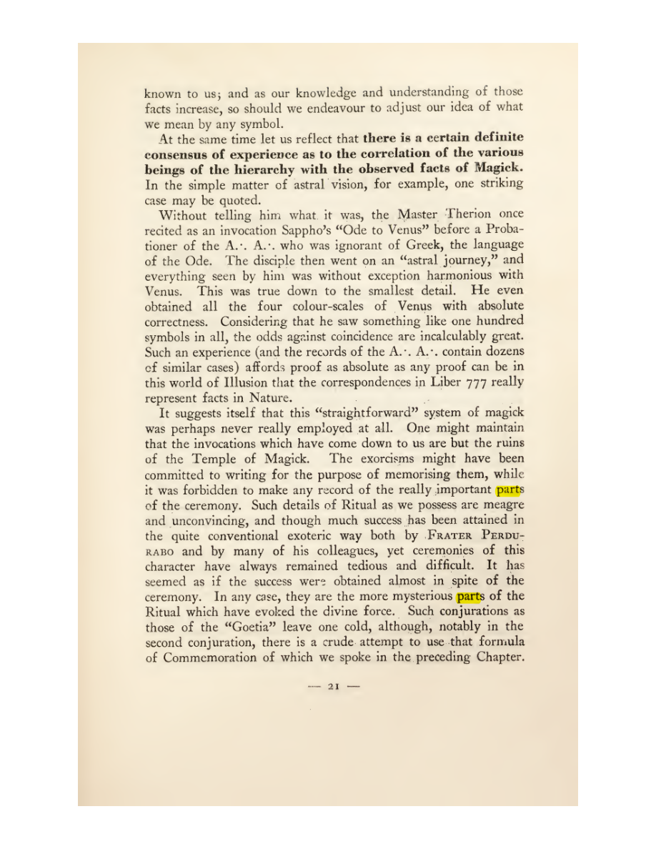 Original scan of Magick in Theory and Practice (Section 1), PDF page 57