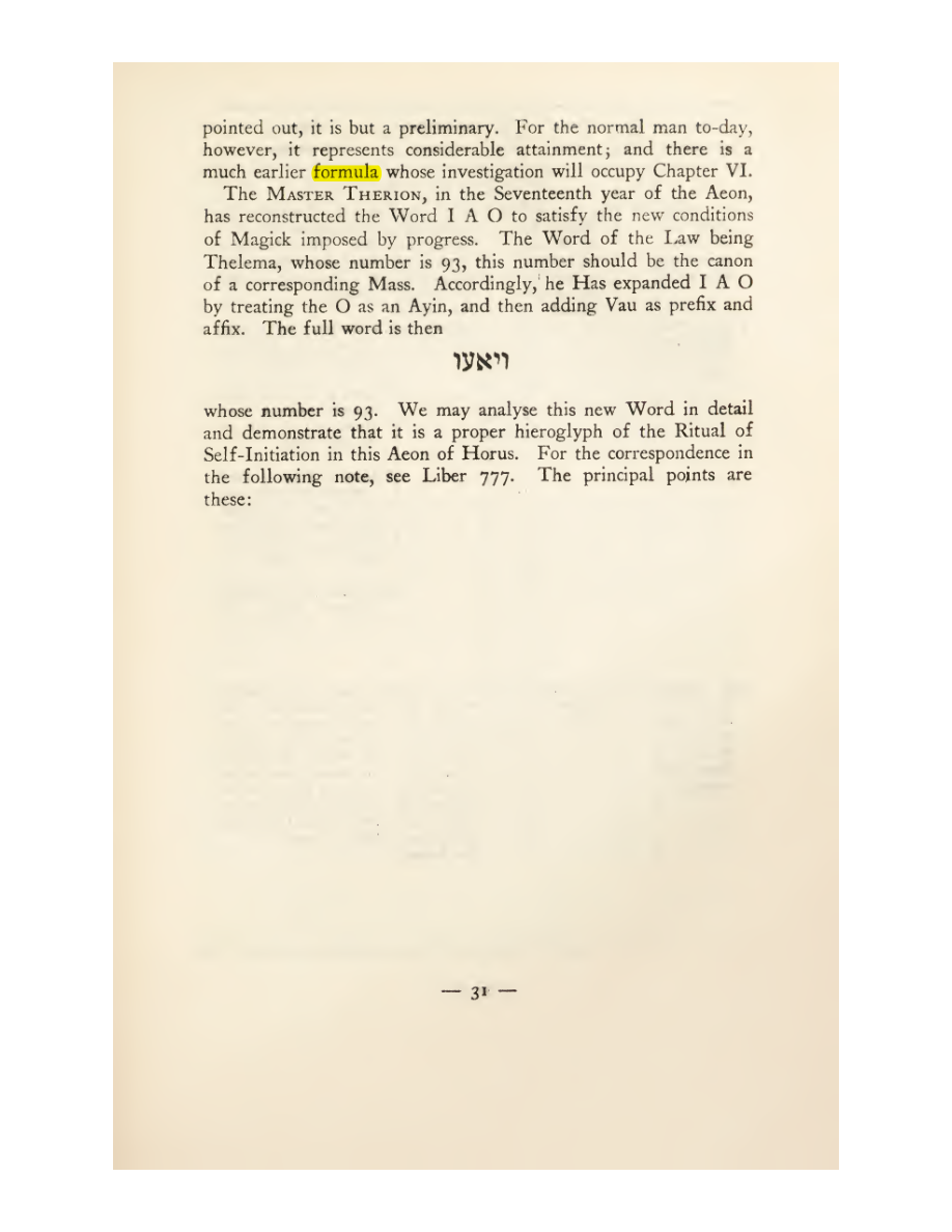 Original scan of Magick in Theory and Practice (Section 1), PDF page 67