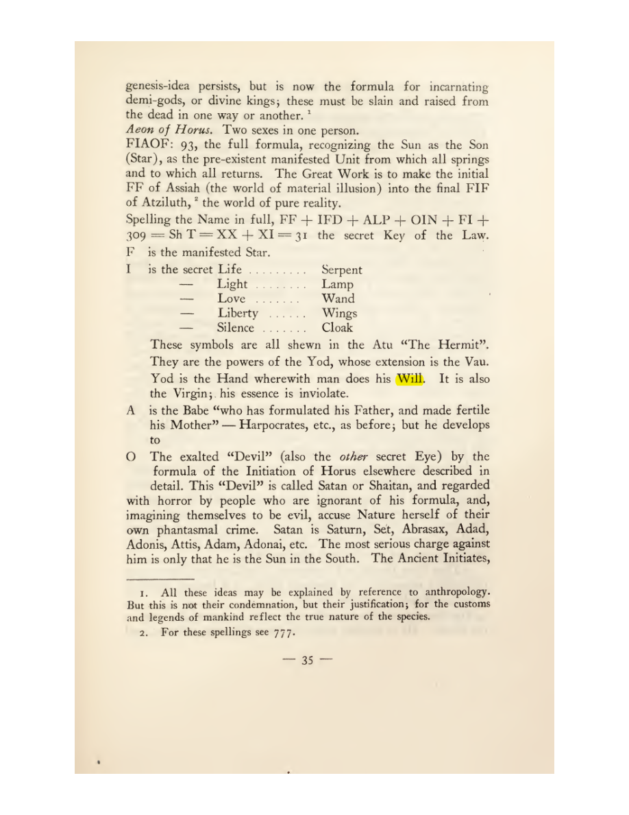 Original scan of Magick in Theory and Practice (Section 1), PDF page 71