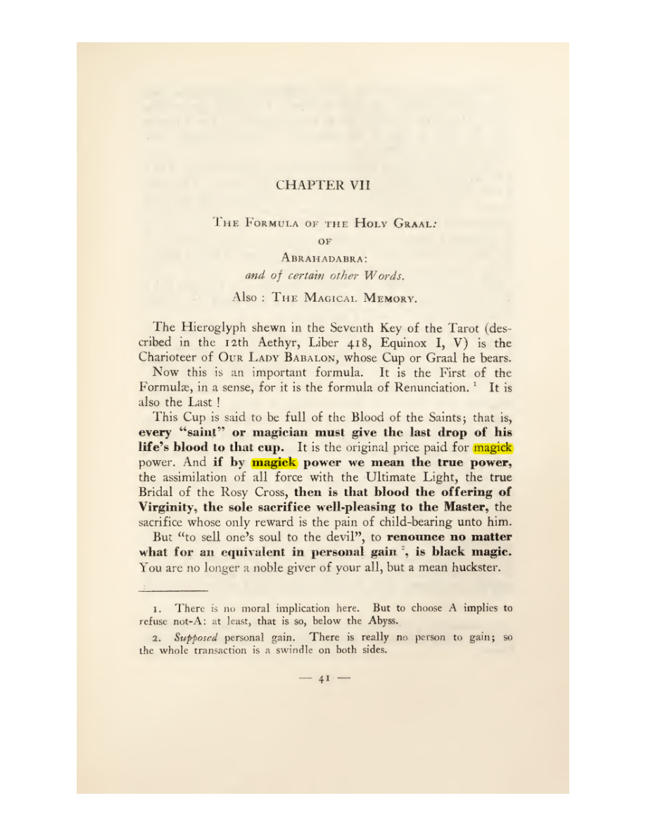 Original scan of Magick in Theory and Practice (Section 1), PDF page 77