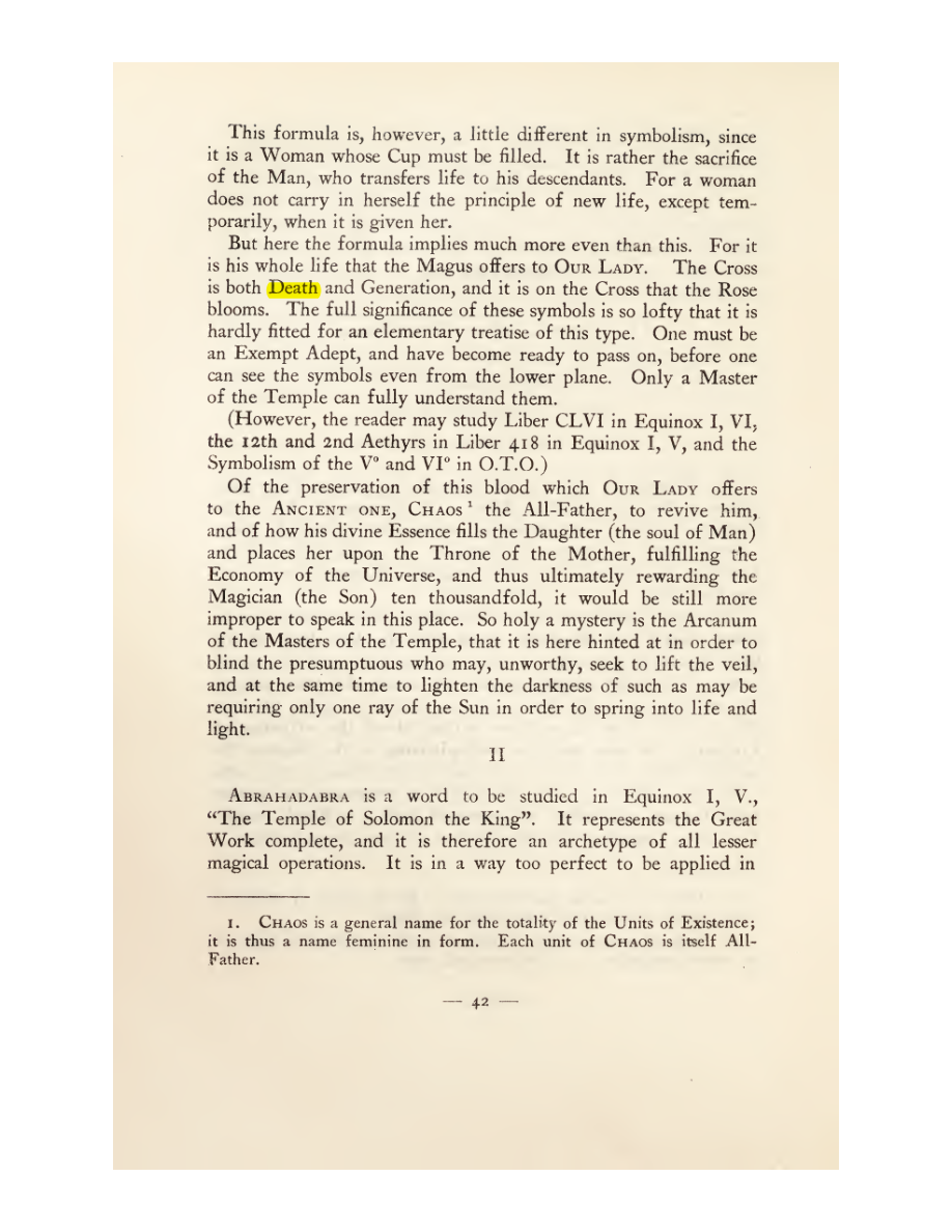Original scan of Magick in Theory and Practice (Section 1), PDF page 78