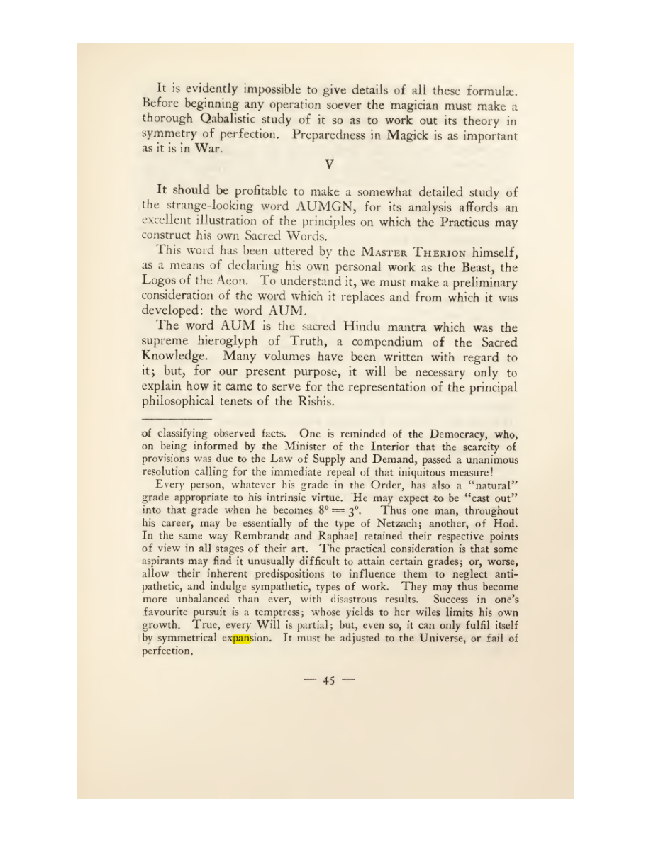 Original scan of Magick in Theory and Practice (Section 1), PDF page 81