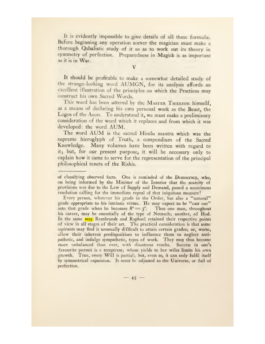 Original scan of Magick in Theory and Practice (Section 1), PDF page 81