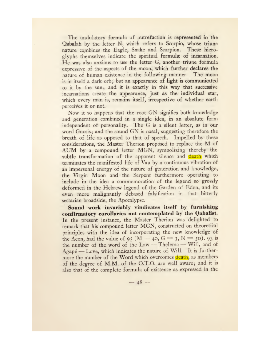 Original scan of Magick in Theory and Practice (Section 1), PDF page 84