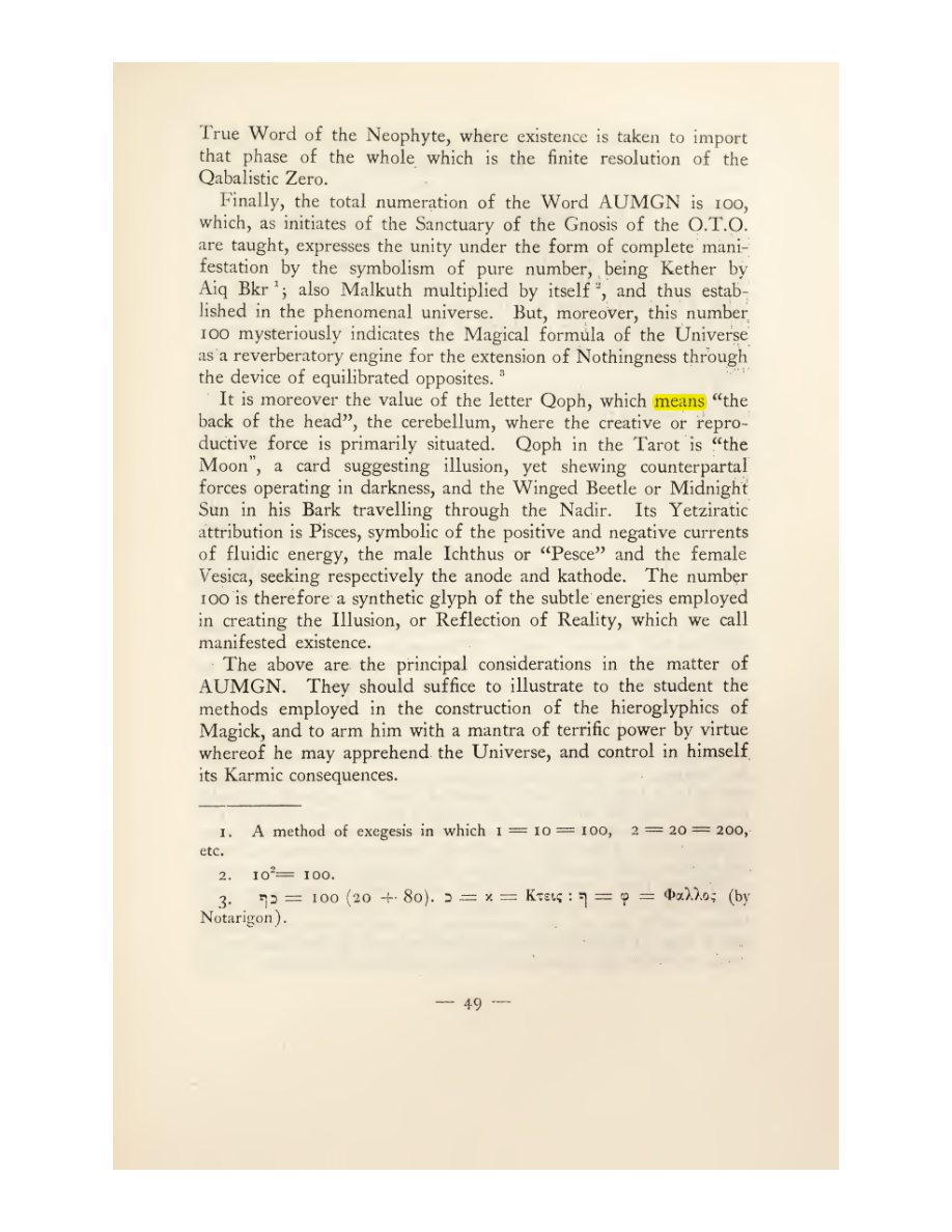 Original scan of Magick in Theory and Practice (Section 1), PDF page 85