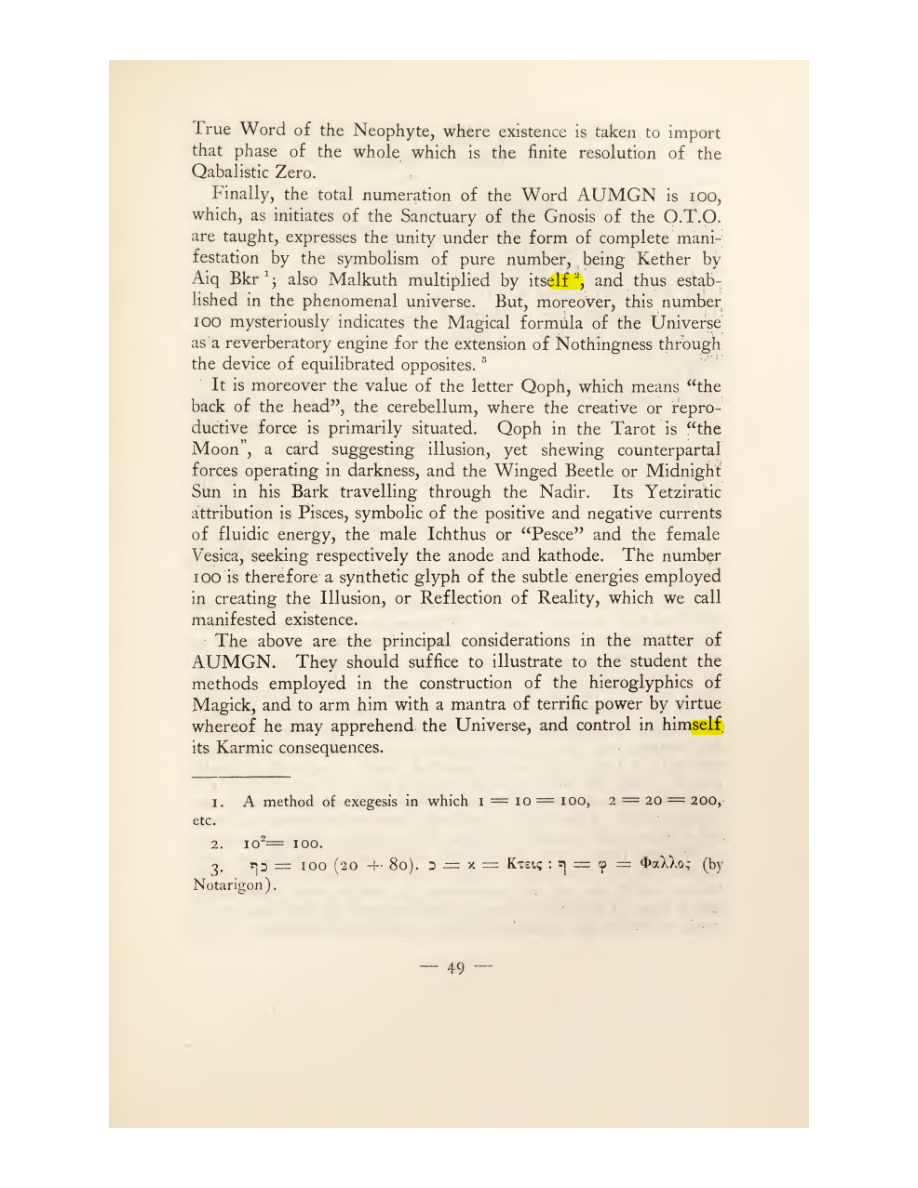 Original scan of Magick in Theory and Practice (Section 1), PDF page 85