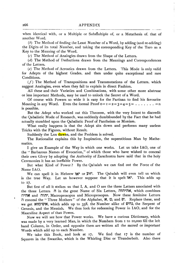Original scan of Collected Works (Vol. I), PDF page 273