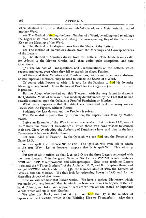 Original scan of Collected Works (Vol. I), PDF page 273