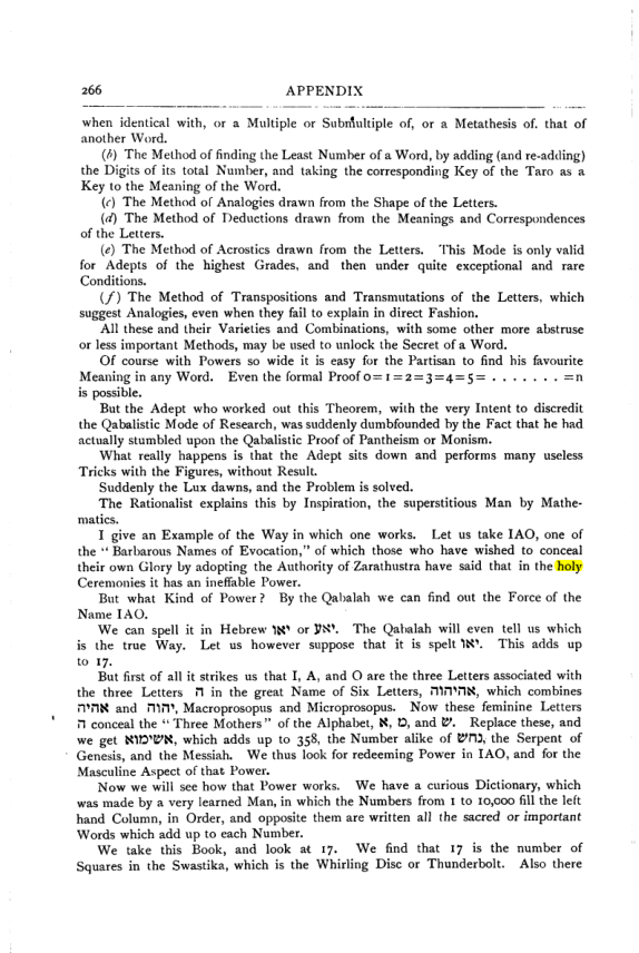 Original scan of Collected Works (Vol. I), PDF page 273