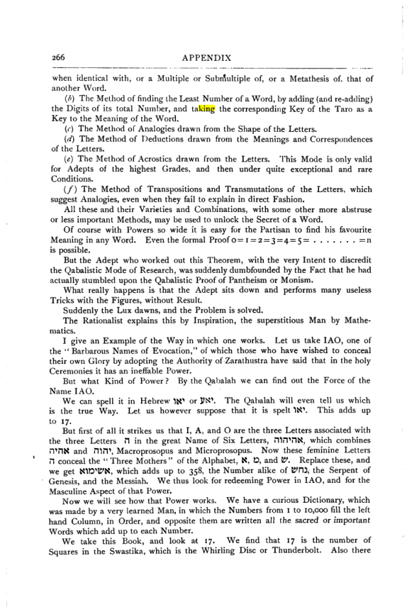 Original scan of Collected Works (Vol. I), PDF page 273