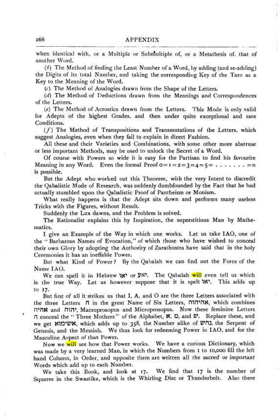 Original scan of Collected Works (Vol. I), PDF page 273