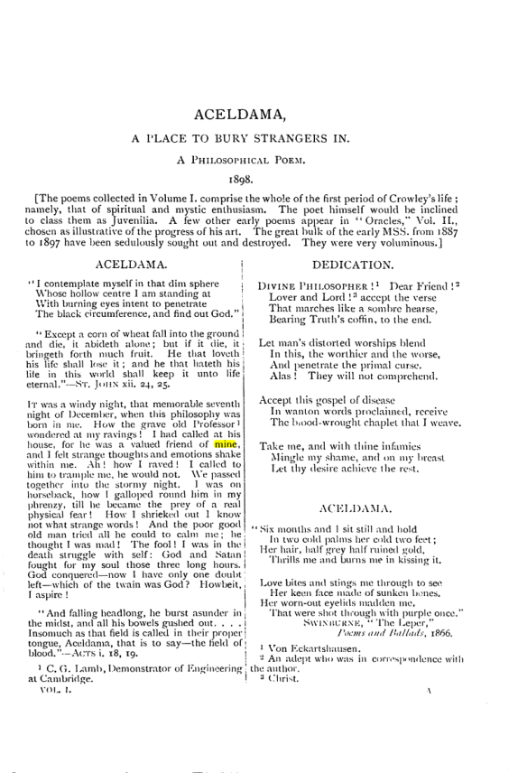 Original scan of Collected Works (Vol. I), PDF page 8