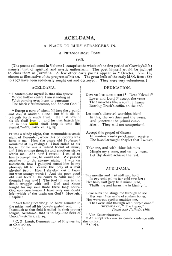 Original scan of Collected Works (Vol. I), PDF page 8