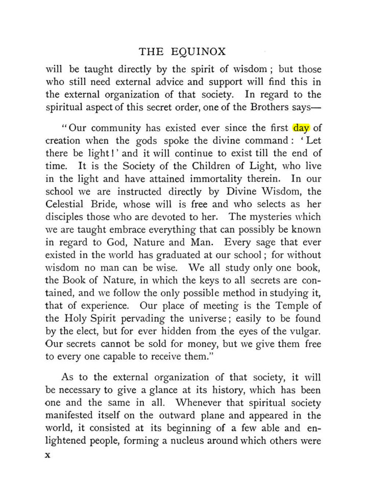 Original scan of The Equinox (Volume I, Number IX), PDF page 10