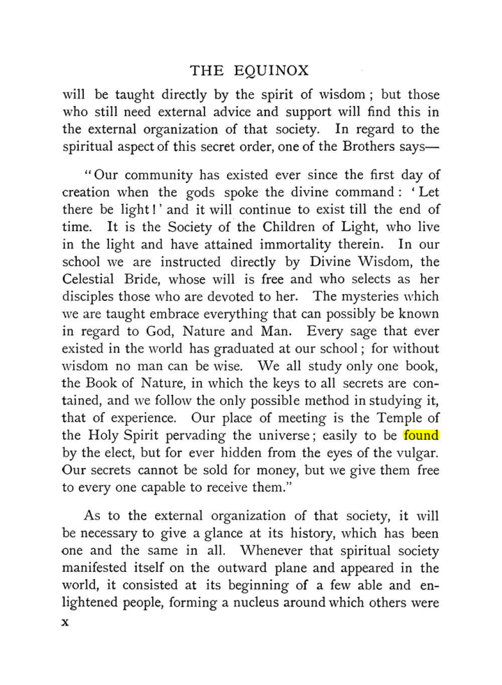 Original scan of The Equinox (Volume I, Number IX), PDF page 10