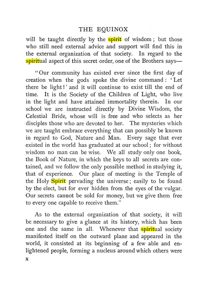 Original scan of The Equinox (Volume I, Number IX), PDF page 10