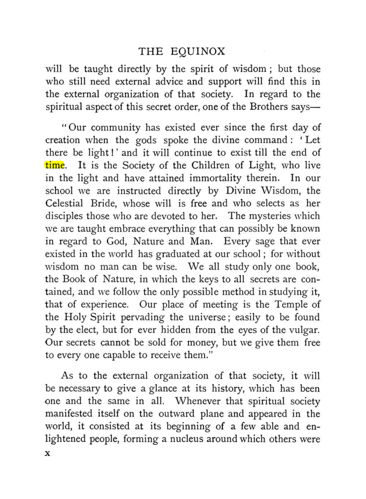 Original scan of The Equinox (Volume I, Number IX), PDF page 10